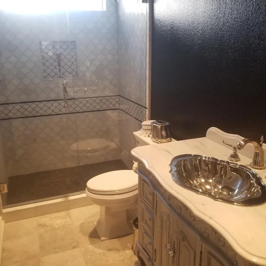 Professional plumbing work and bathroom remodeling in San Marino