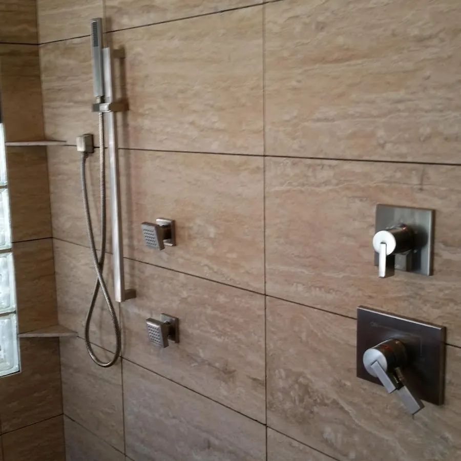 Shower fixture installation for Gas Line Repair in San Marino